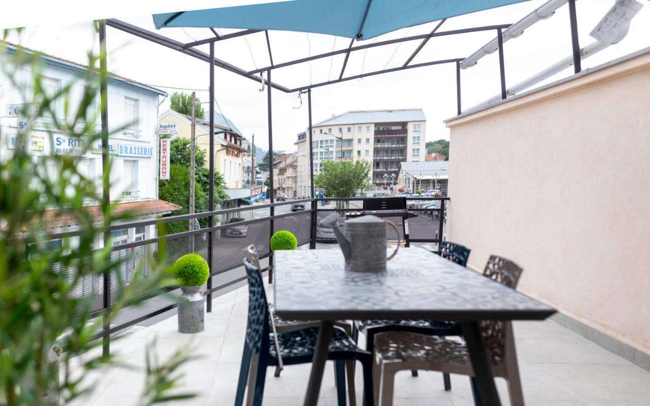 Loc Trotteur Le Graphite T2 Grand Confort Terrasse Lourdes Exterior foto